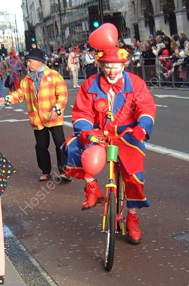 Clown, New Year Parade 2007, London